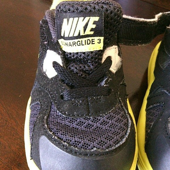 Nike VM Sneakers Lunarglide Kids Size 5c Toddlers Shoes 3 Sensory Motion Black - Picture 7 of 16